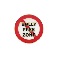 Bully Free Zone badge (pack of 5)