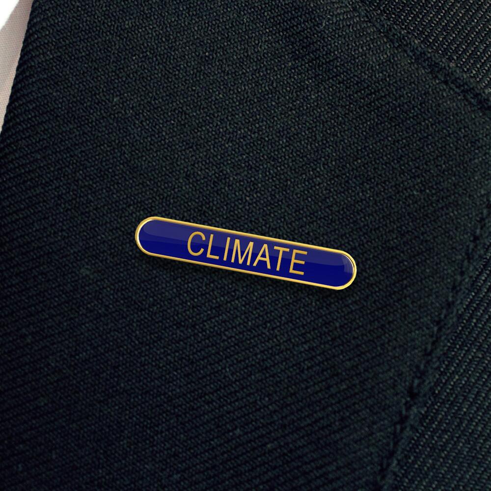 CLIMATE bar badge (pack of 5)