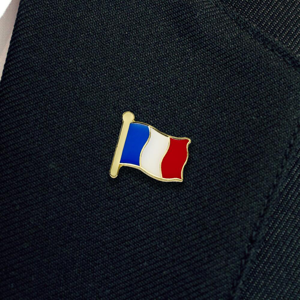 French Flag Enamel badges - Image 2