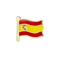 Spanish Flag Enamel badges