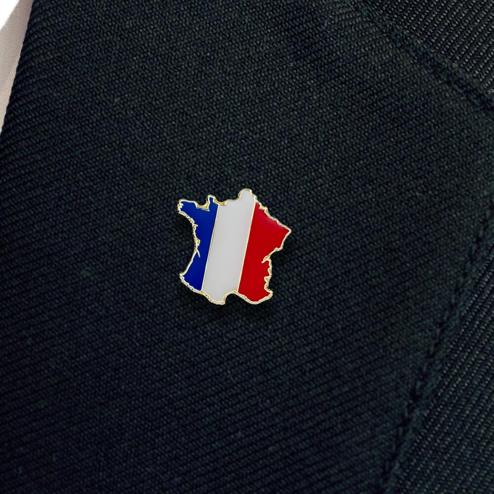 French shaped Enamel badges - Image 2