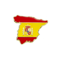 Spanish shaped Enamel badges