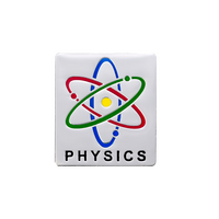 Physics Enamel Badges