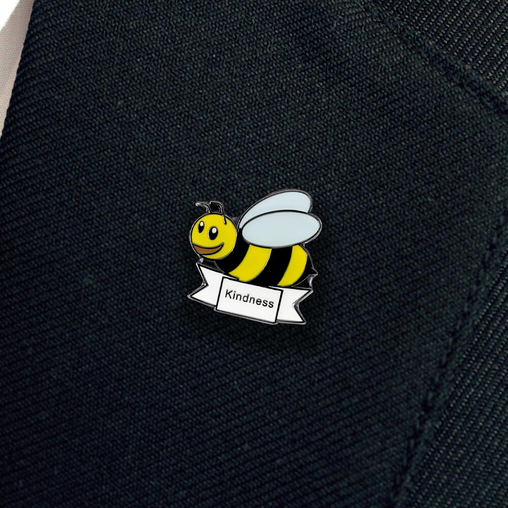 Kindness Bee Enamel Badges - Image 2