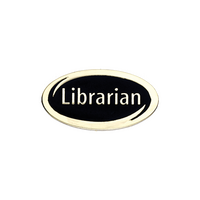 Librarian badge (pack of 5)