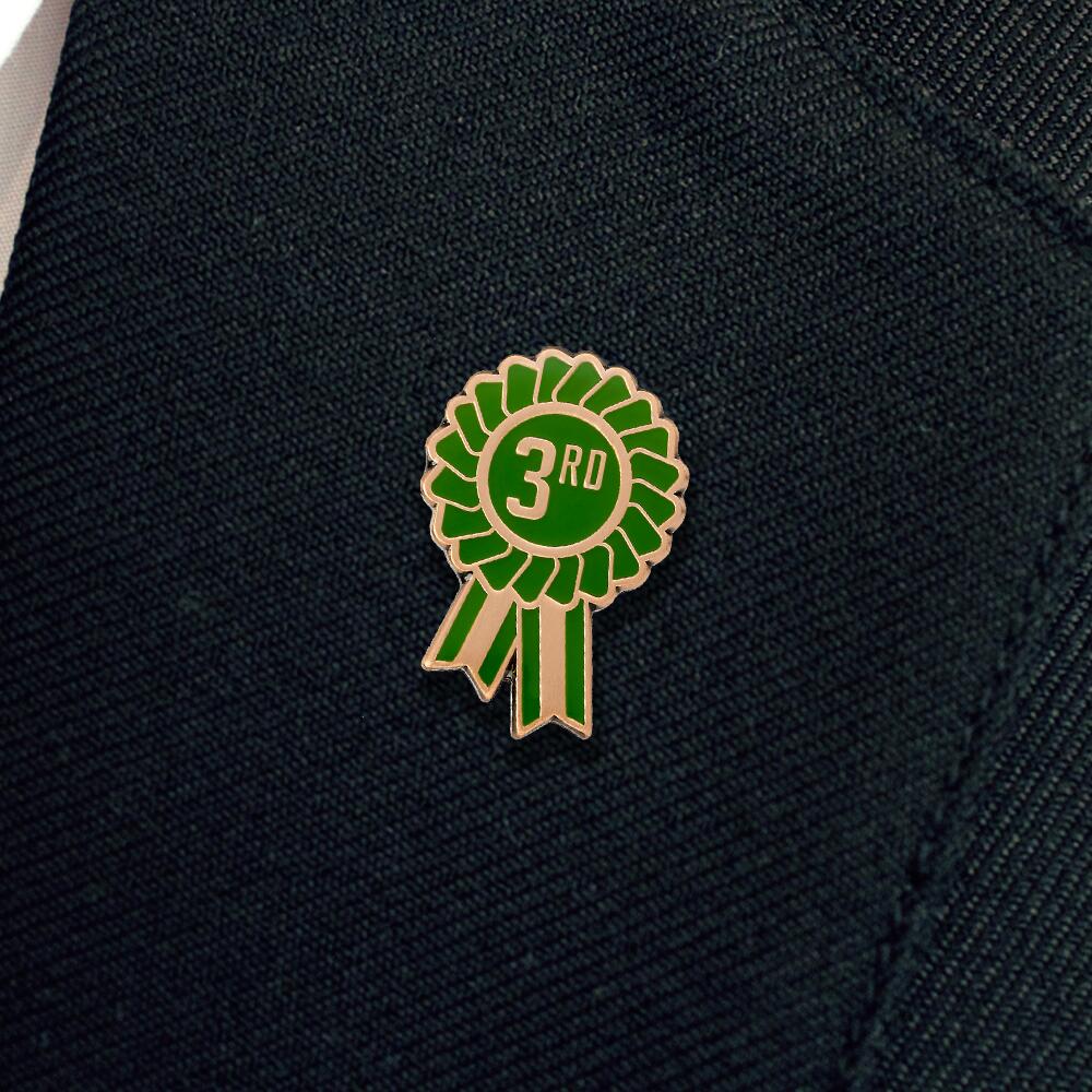 3rd Rosette Enamel Badges - Image 2