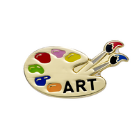 Art Enamel Badges