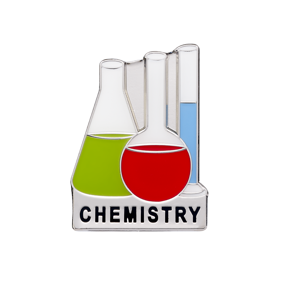 Chemistry Enamel badges