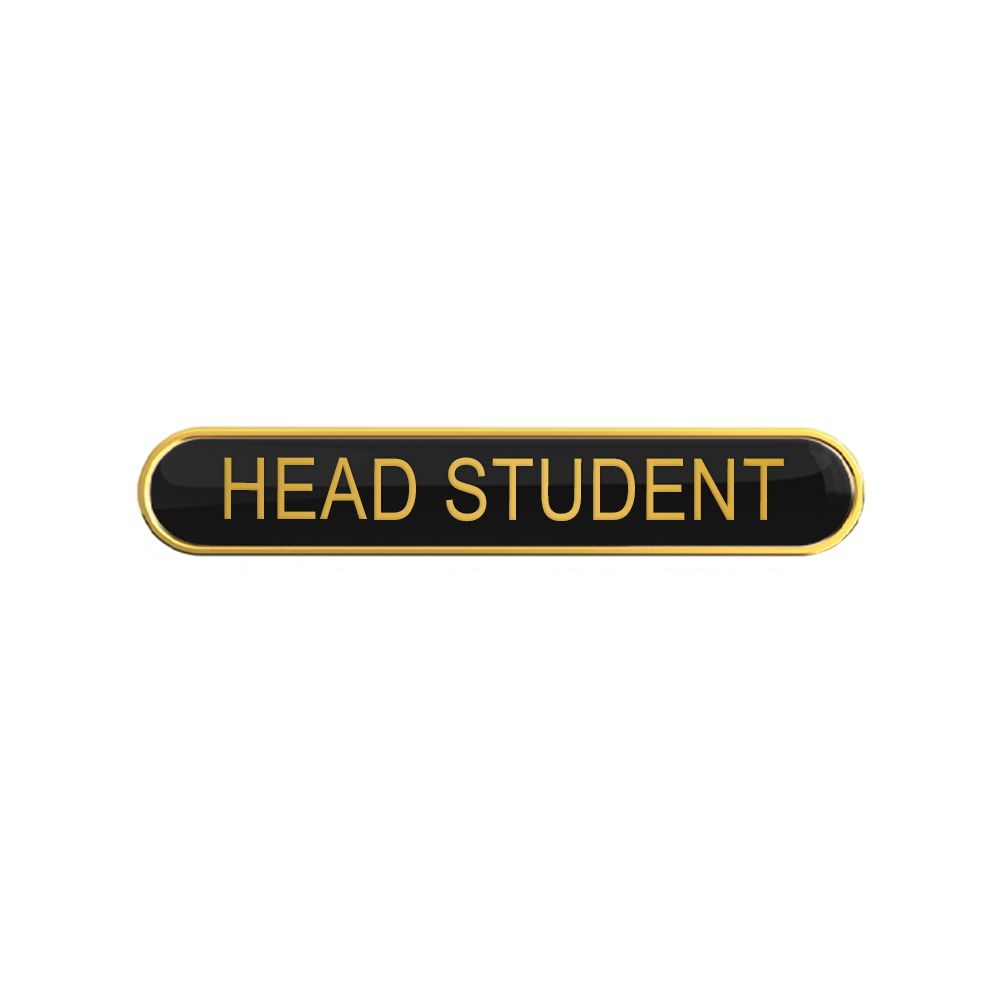 Head Student Enamel badges
