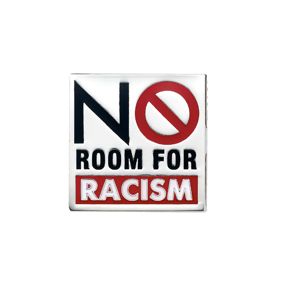 No Room for Racism enamel badge (pack of 5)