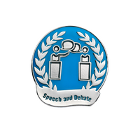 Speech & Debate Enamel Badges