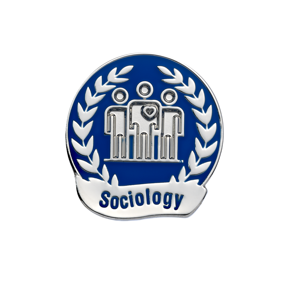 Sociology Enamel Badges