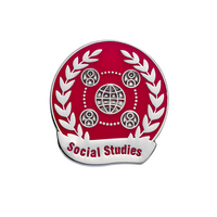 Social Studies Enamel Badges