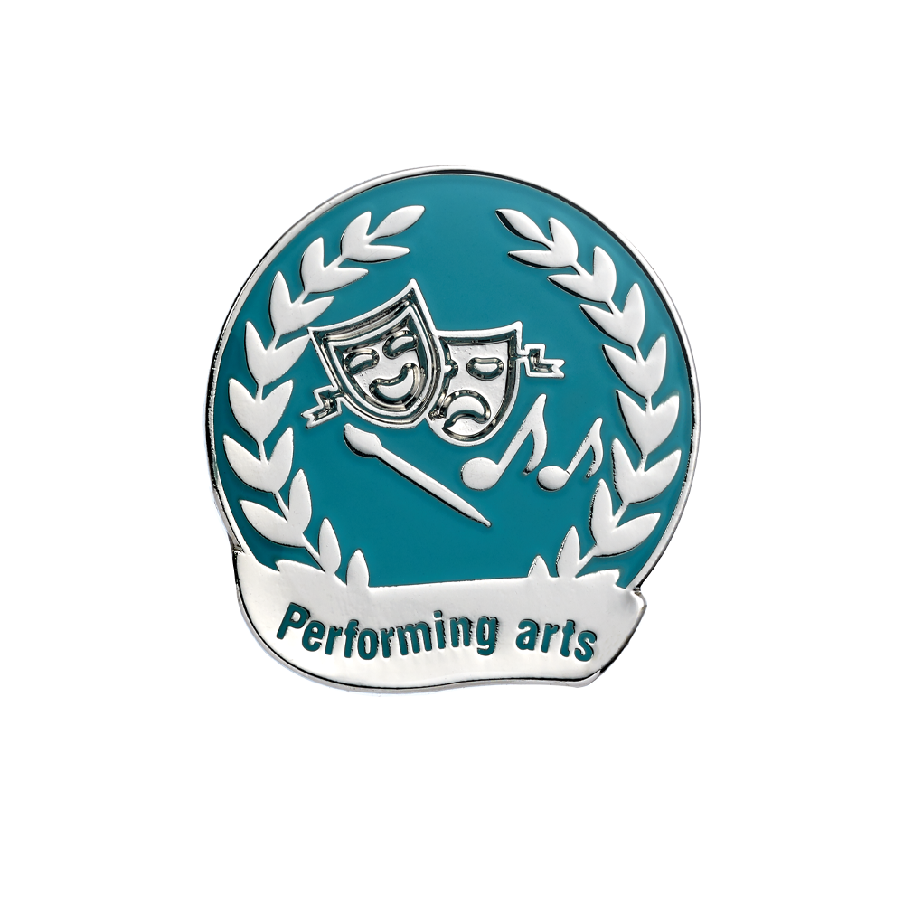 Performing Arts Enamel Badges