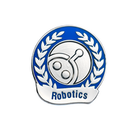 Robotics Enamel Badges