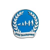 Child Development Enamel Badges
