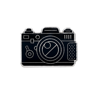 Photography Enamel Badges