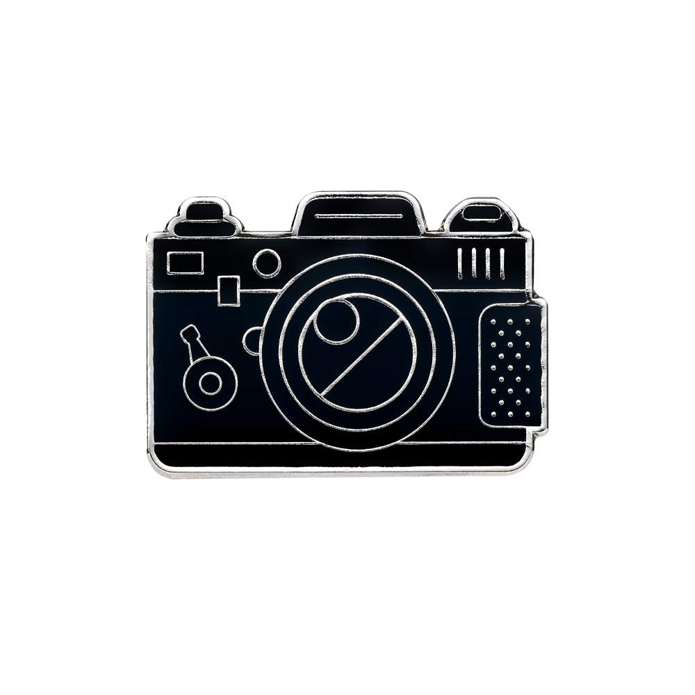 Photography Enamel Badges