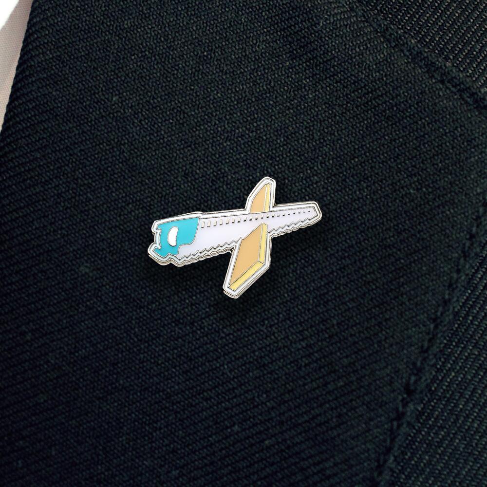 D.T (saw) Enamel Badges - Image 2