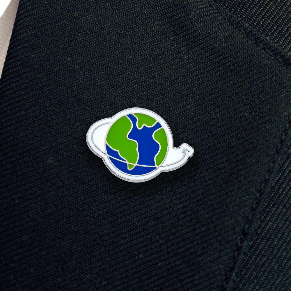 Economics (globe) Enamel Badges - Image 2