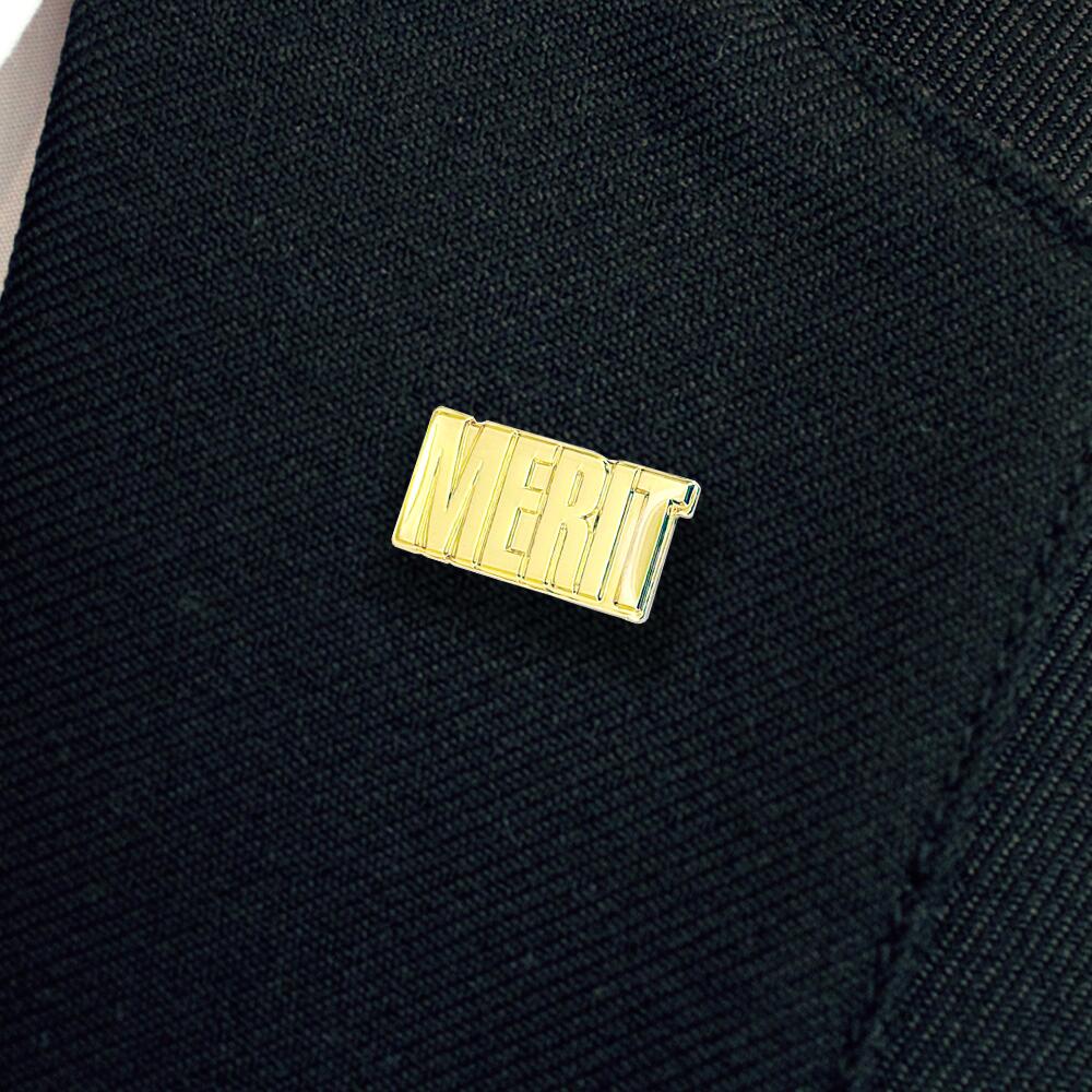MERIT 3D enamel badge (pack of 5)
