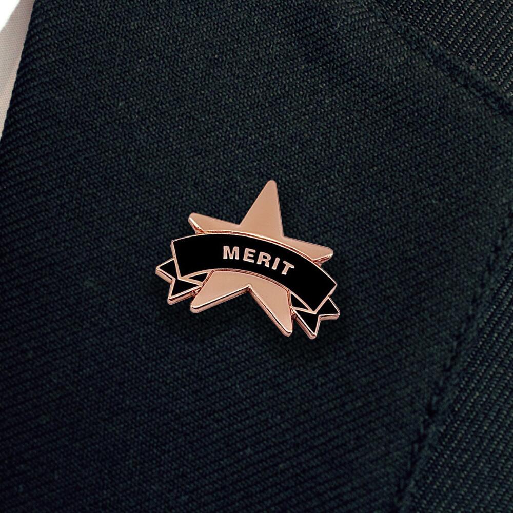 MERIT STAR enamel badge (pack of 5) - Image 3