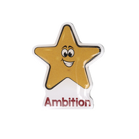 Ambition Shaped Enamel Badges