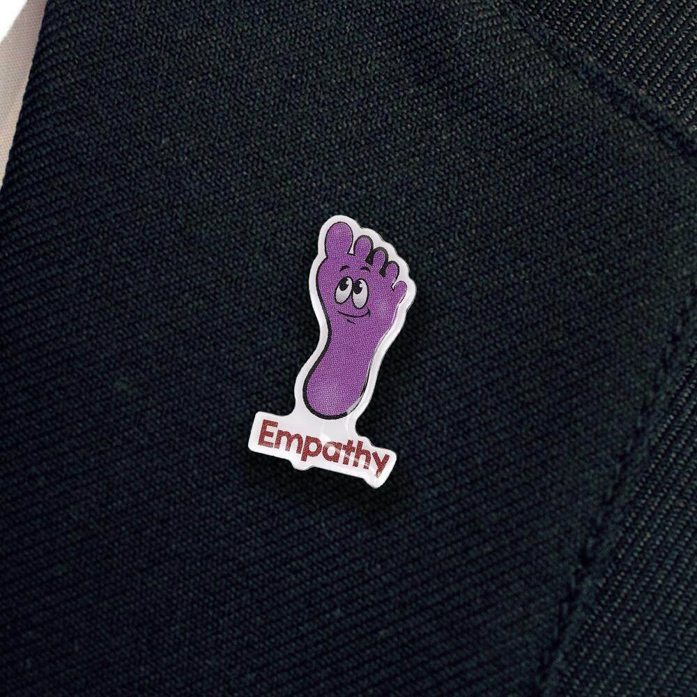 Empathy Shaped Enamel Badges - Image 2