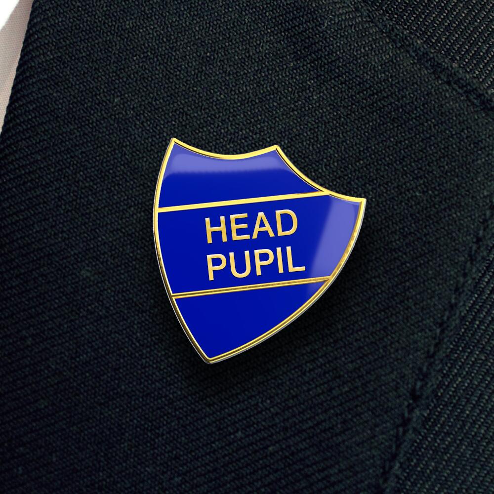 HEAD PUPIL shield badge (pack of 5) - Image 2