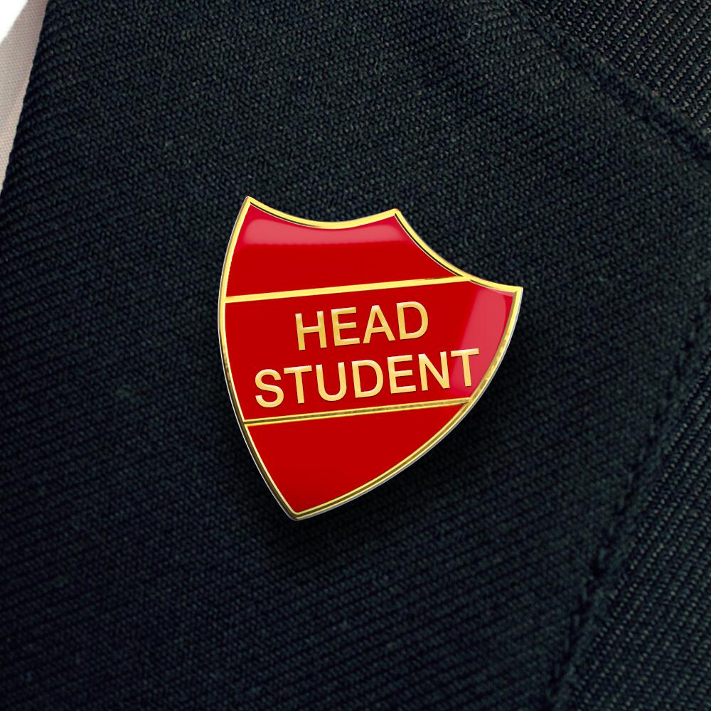 HEAD STUDENT shield badge (pack of 5) - Image 3