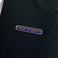 HEAD STUDENT bar badge (pack of 5)