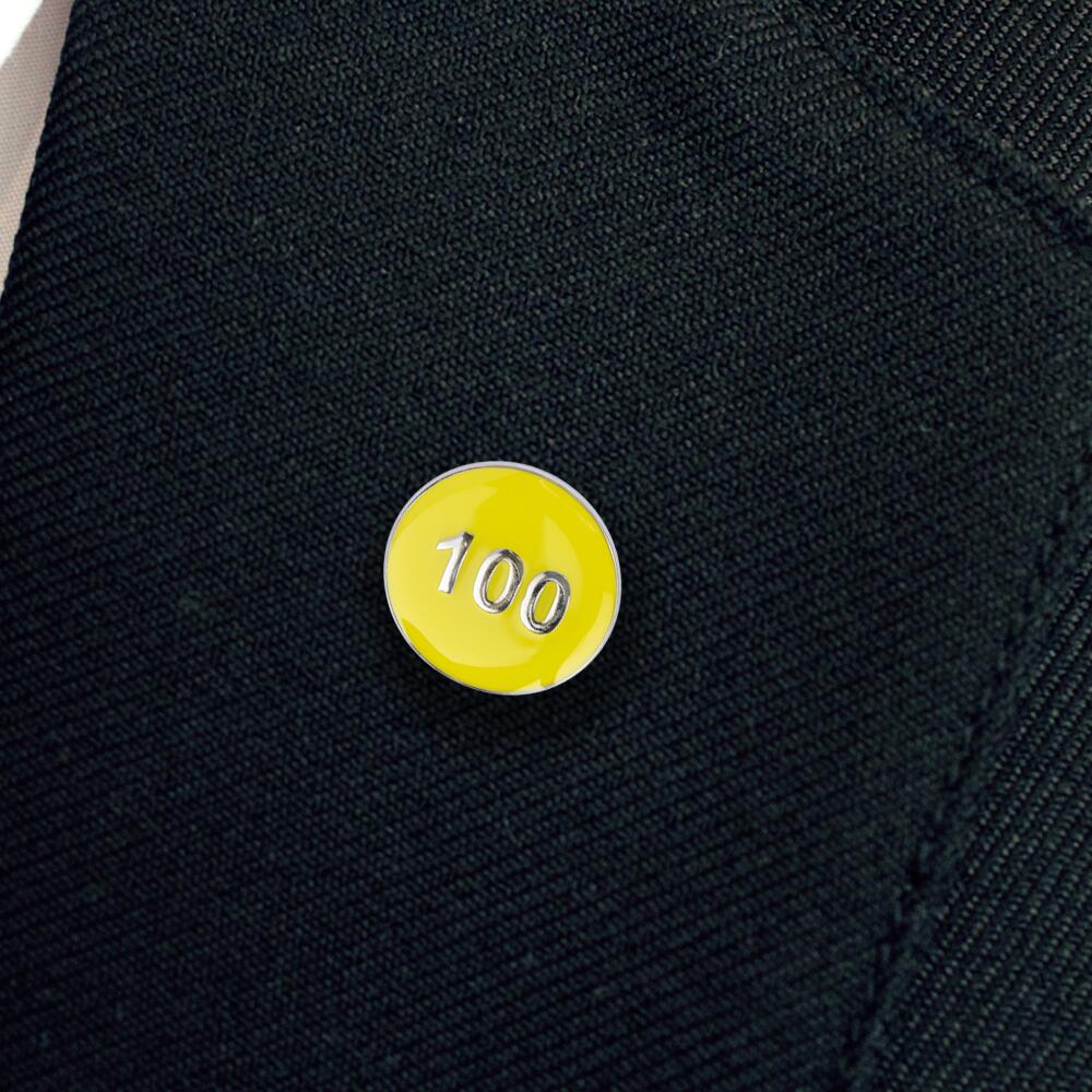 100 House Point Enamel Badges - Image 2