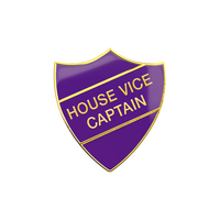 House Vice Captain Enamel Badges (Purple)