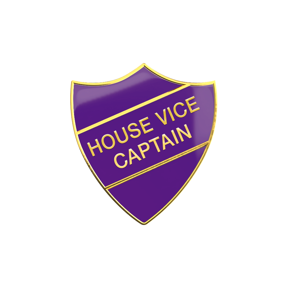 House Vice Captain Enamel Badges (Purple)