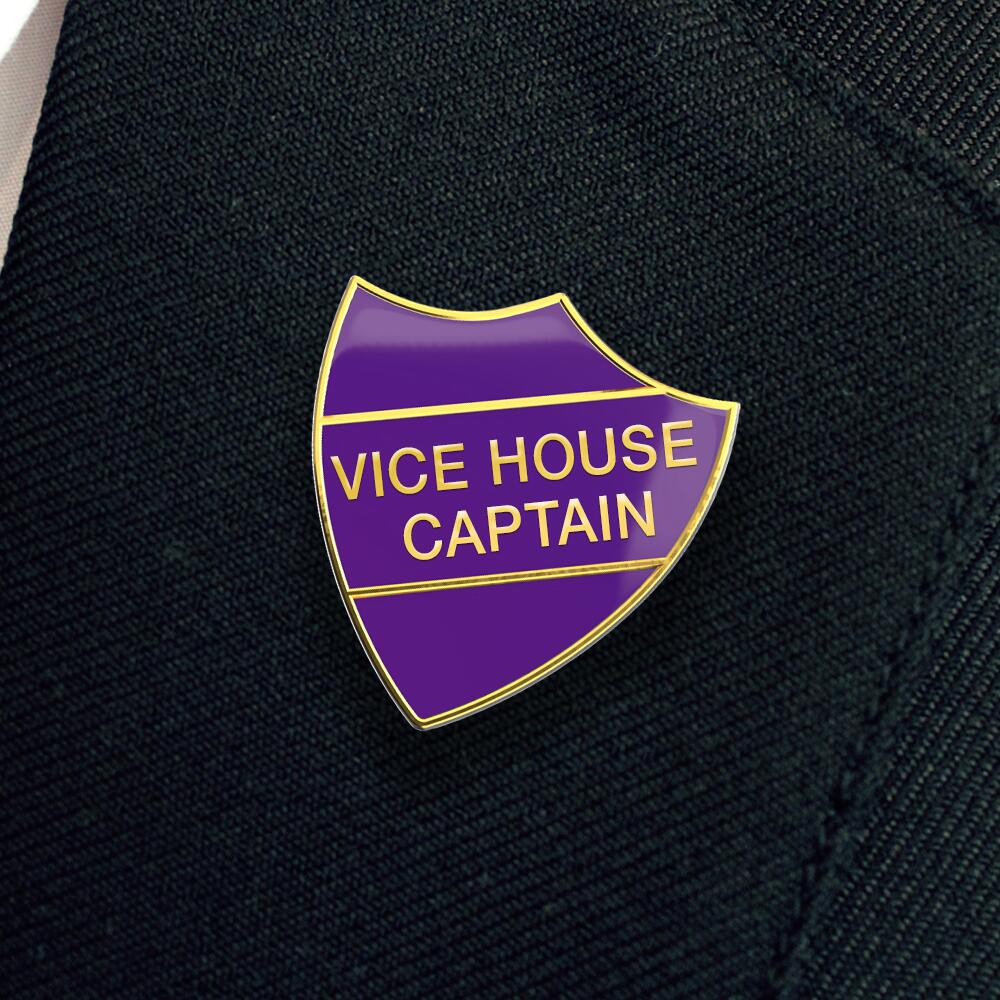 HOUSE VICE CAPTAIN shield badge (Pack of 5)