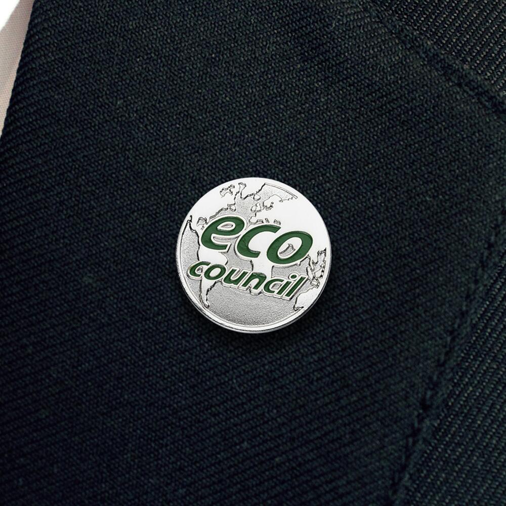Eco Council globe badge (pack of 5) - Image 2