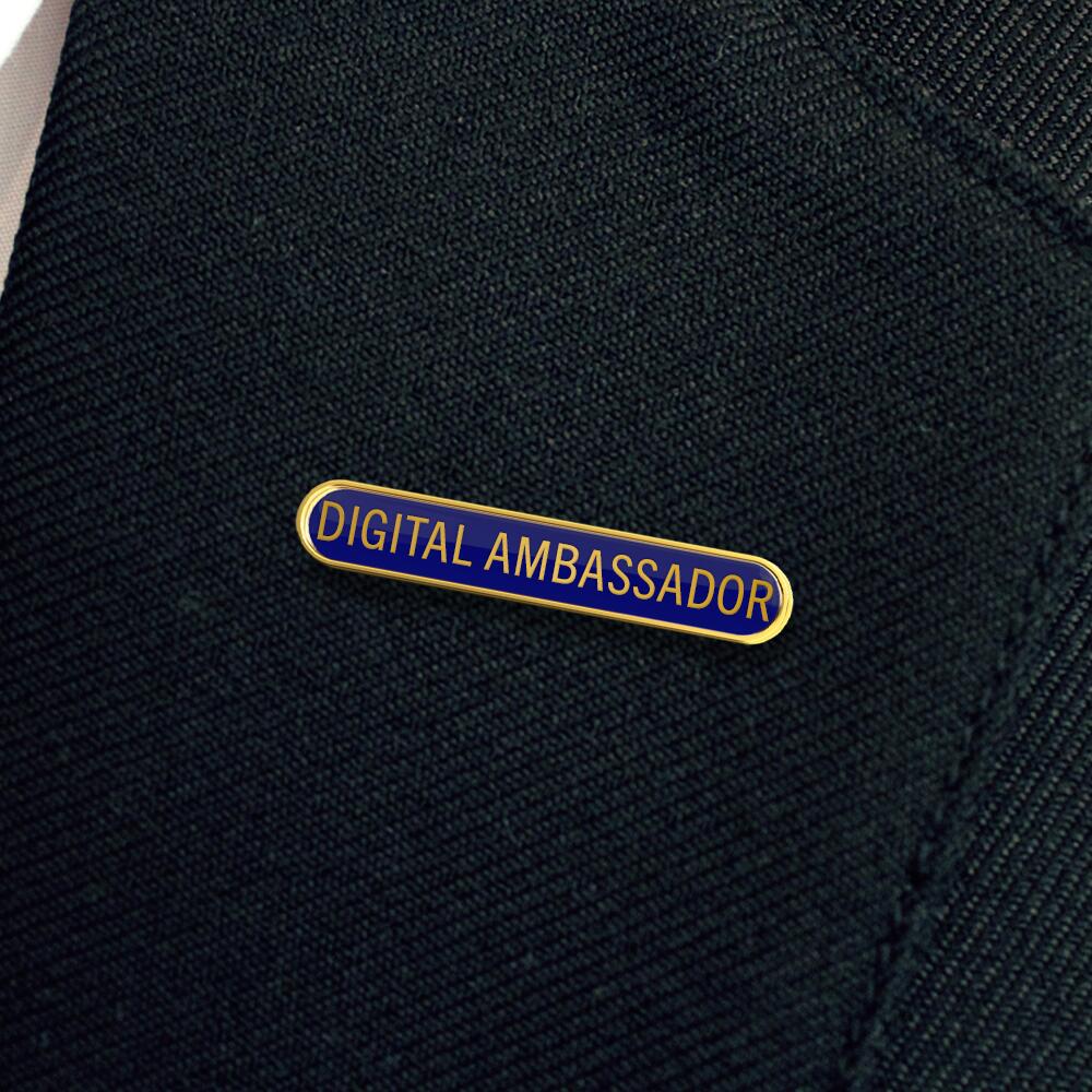 DIGITAL AMBASSADOR bar badge (pack of 5)