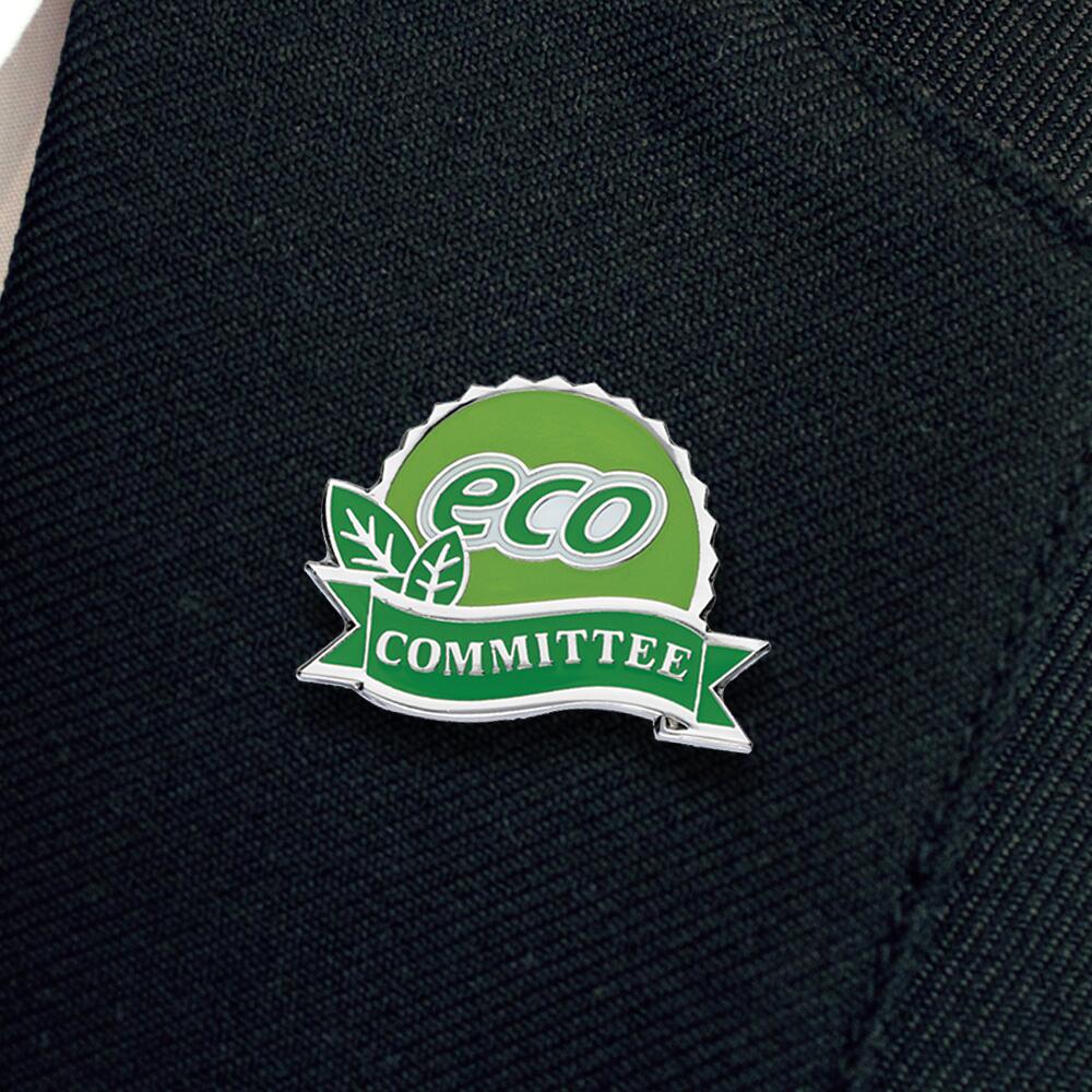 Eco Committee Enamel Badge (Pack of 5) - Image 2