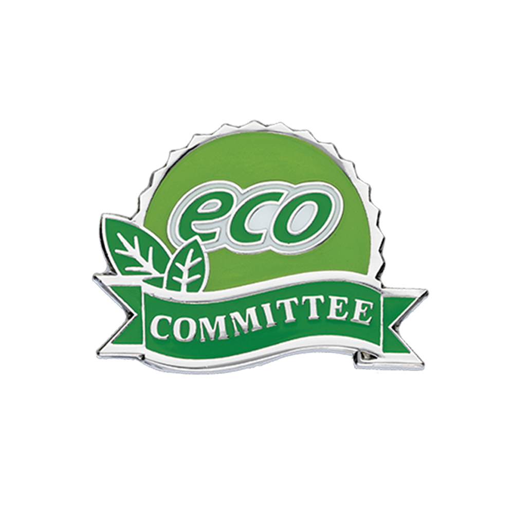 Eco Committee Enamel Badge (Pack of 5)