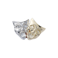 Drama Enamel Badge (pack of 5)