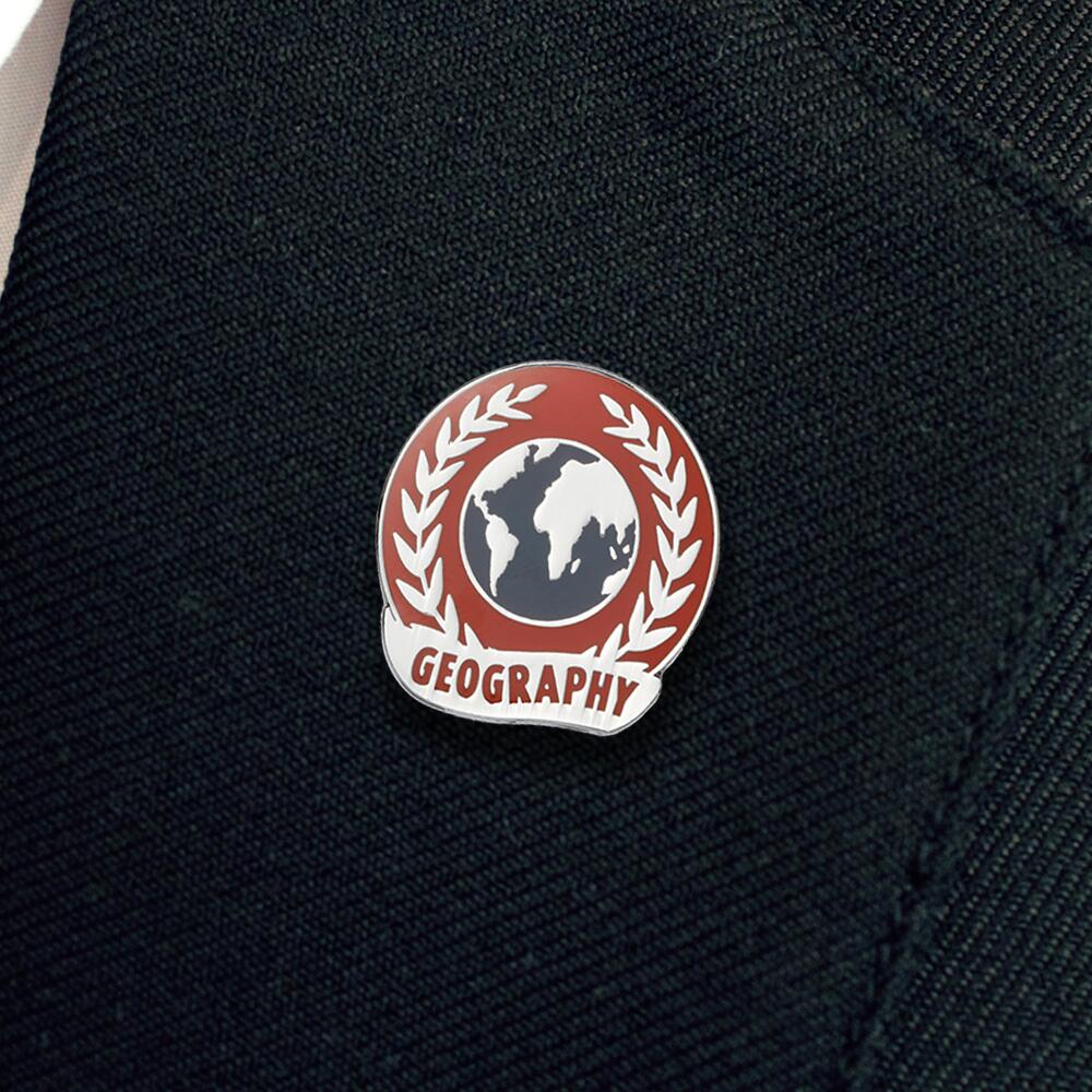 Geography Enamel Badge (pack of 5) - Image 2