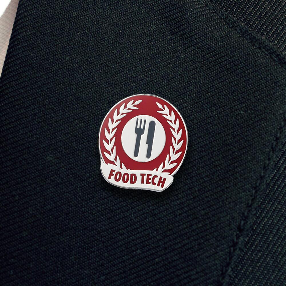 Food Tech Enamel badge (pack of 5) - Image 2