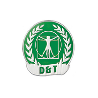 D&T Enamel badge (pack of 5)