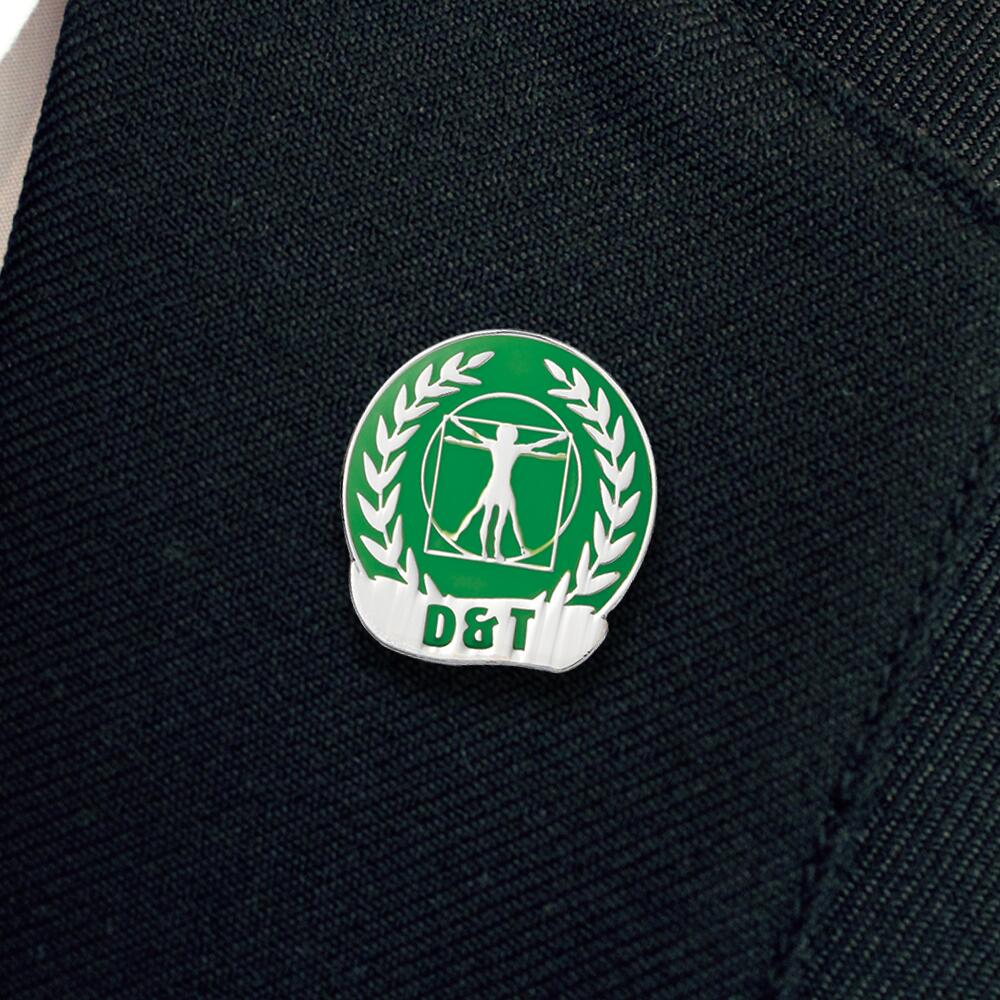 D&T Enamel badge (pack of 5) - Image 2