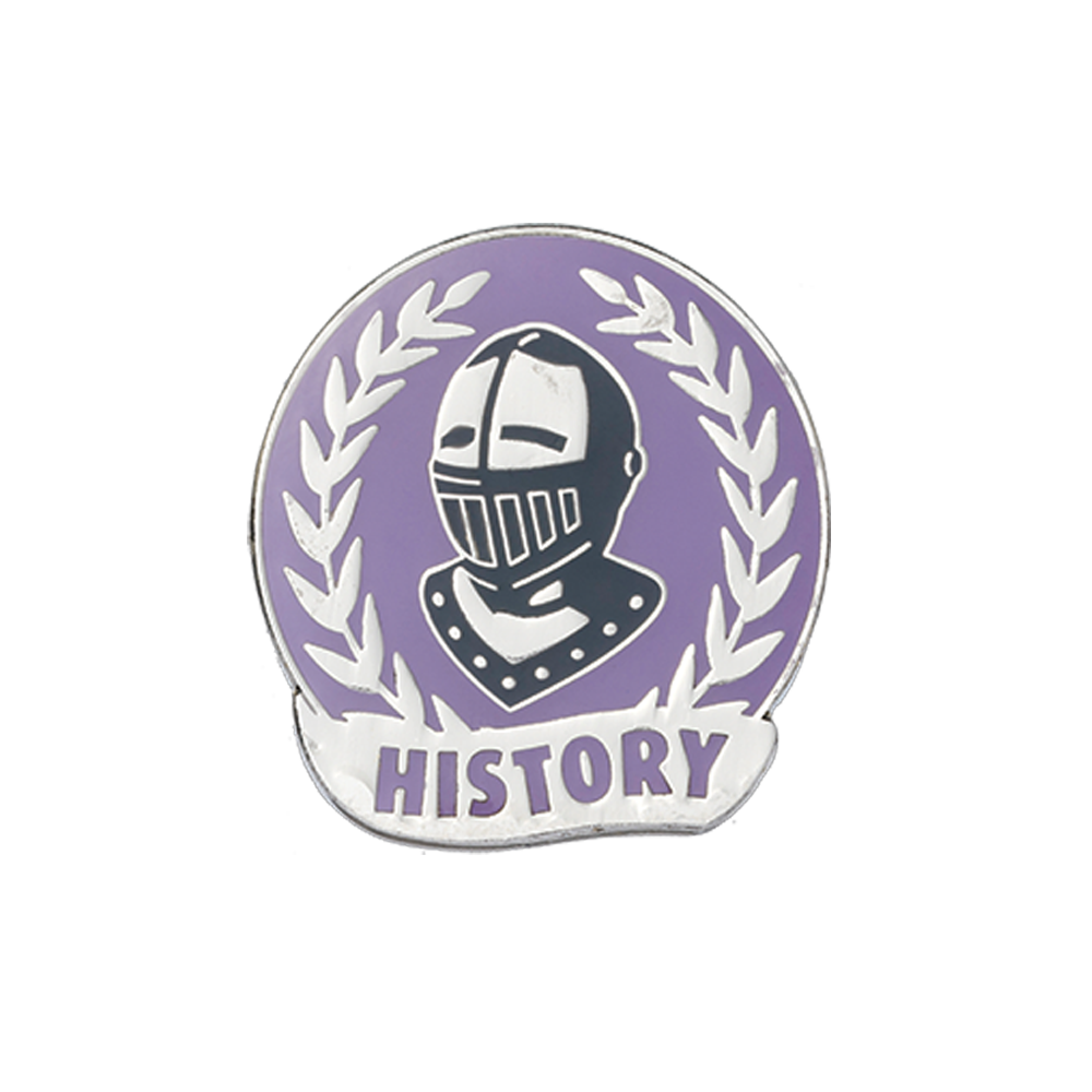 History Enamel badge (pack of 5)