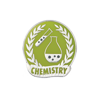 Chemistry Enamel badge (pack of 5)