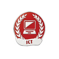 ICT Enamel badge (pack of 5)