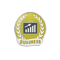 Business Enamel badge (pack of 5)