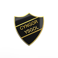 CYNGOR YSGOL black and gold (pack of 5)