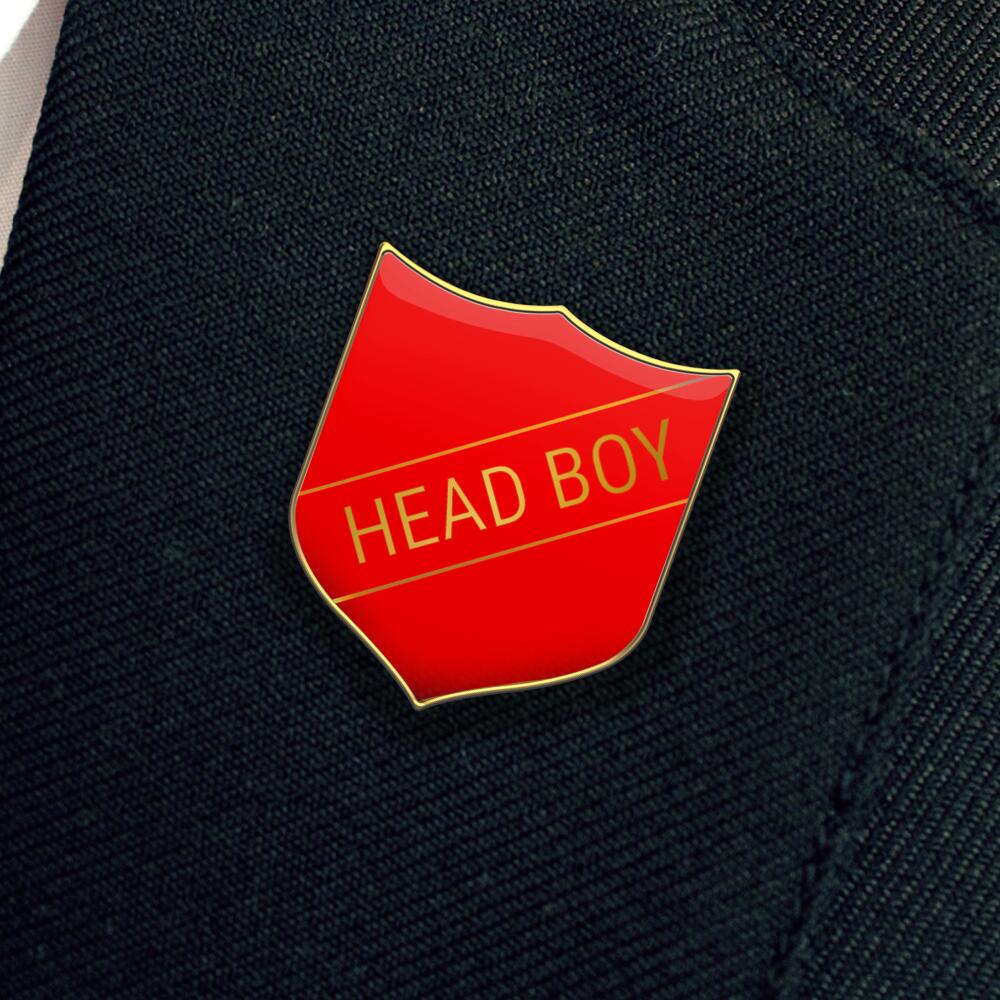 HEAD BOY classic shield badge (pack of 5) - Image 2